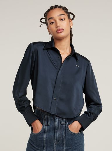 Holiday Cropped Shirt